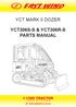 YCT MARK II DOZER YCT306S-S & YCT306R-S PARTS MANUAL.