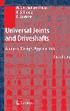 Universal Joints and Driveshafts H.Chr.Seherr-Thoss F.Schmelz E.Aucktor
