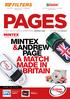 PAGES MINTEX &ANDREW PAGE A MATCH MADE IN BRITAIN INSIDE THIS ISSUE XXXXXXXXXXXXXXXXXXXXXXX 01
