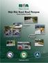 High Risk Rural Road Program Road Safety Audit Report