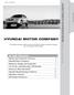 HISTORY/OVERVIEW: Table of Contents HYUNDAI MOTOR COMPANY IN THIS SECTION
