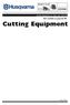 S E R V I C E I Cutting Equipment for chain saws Not avalible as printed IPL