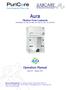 Aura. Filtration Fume Cupboards All Models: AU-250, AU-550, AU-750, AU E, ES & EH. Operators Manual. Issue 06 August 2010