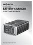 INTELLI-POWER BATTERY CHARGER 12 VOLT, 7 STAGE SWITCHMODE. P/No.s IC700, IC700W, IC1000, IC1500