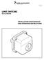 7 NK 72 en Issue 12/99 LIMIT SWITCHES. Series NK700 INSTALLATION, MAINTENANCE AND OPERATING INSTRUCTIONS