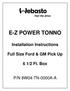 E-Z POWER TONNO Installation Instructions Full Size Ford & GM Pick Up 6 1/2 Ft. Box