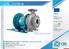 UTS HE / UTS-B HE. Metallic Magnetic Drive Process Centrifugal Pumps. UTS-B Close Coupled Execution. Pompe S.P.A.