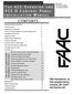 CONTENTS T HE 422 OPERATOR AND 455 D CONTROL PANEL: I NSTALLATION MANUAL