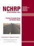 NCHRP SYNTHESIS 490. Practice of Rumble Strips and Rumble Stripes. A Synthesis of Highway Practice NATIONAL COOPERATIVE HIGHWAY RESEARCH PROGRAM