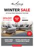 EARLY BIRD DISCOUNT EXTRA SAVINGS ON FURNITURE & BEDS NOW ON ALL DURESTA 25% OFF UP TO HALF PRICE THROUGHOUT THE STORE