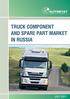TRUCK COMPONENT AND SPARE PART MARKET IN RUSSIA