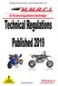 Mini Motorcycle Racing Club Of Ireland Technical Regulations Published 2019