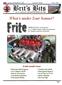 Frite. What s under Your bonnet? In this month s issue: Charles Linn s Book Susan Special Report! Art of The Car KCAI Susan s Minutes The Last Page