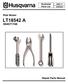 Illustrated Parts List I Ride Mower LT18542 A. Repair Parts Manual