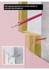 Self tapping fasteners for timber batten to concrete and brickwork