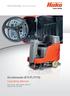 Cleaning Technology Municipal Technology. Scrubmaster B75 R (7175) Operating Manual