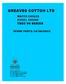 GREAVES COTTON LTD SPARE PARTS CATALOGUE WATER COOLED DIESEL ENGINE TBD3 V6 SERIES