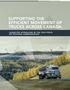 SUPPORTING THE EFFICIENT MOVEMENT OF TRUCKS ACROSS CANADA: SUGGESTED APPROACHES BY THE TASK FORCE ON TRUCKING HARMONIZATION