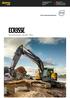 ECR355E. Volvo Crawler Excavators t 245 hp