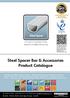 Steel Spacer Bar & Accessories Product Catalogue