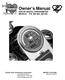 Owner s Manual 2004-UP DIGITAL SPEEDOMETER MODULE P/N ,