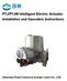 PTJ/PTJM Intelligent Electric Actuator Installation and Operation Instructions
