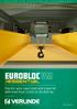 EUROBLOC. Electric wire rope hoist and crane kit with load from 2,000 to 20,000 kg.   Ref : GB