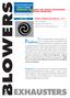 BLOWERS EXHAUSTERS. Positive Displacement blowers (PD), as the name implies, compress CONTINENTAL INDUSTRIE