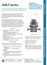 JSRLF Series. Low Flow Pressure Reducing Valves for Bio, Pharma and High Purity Gas Application