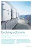 Evolving solutions. Technology trends and design targets for next-generation photovoltaic inverters