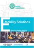 -Mobility Solutions. Electric Moped Sharing