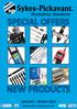 Workshop Solutions SPECIAL OFFERS NEW PRODUCTS JANUARY - MARCH