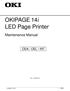 OKIPAGE 14i LED Page Printer
