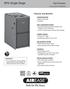 93% Single Stage. Gas Furnace. Features and Benefits CONFIGURATIONS