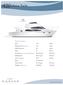 420 Motor Yacht SPECIFICATIONS