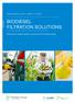 BIODIESEL FILTRATION SOLUTIONS