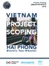 Project_Scoping URBAN PATHWAYS 2018 VIETNAM PROJECT SCOPING. HAI PHONG Electric Two-Wheeler