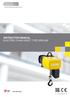 INSTRUCTION MANUAL ELECTRIC CHAIN HOIST TYPE GPM 250