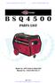 BSQ4500 PARTS LIST. Model No. HPP BSQ4500 Manual No GS Rev 0. Ihr Ersatzteilspezialist im Internet PAGE 1 OF 11