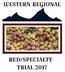 2017 Western Regional Red/Specialty Trial