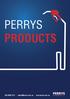 PERRYS PRODUCTS. (08)