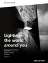 Lighting the world around you. Architectural Exterior Lighting 2018/19. Supplement