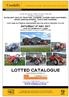 LOTTED CATALOGUE ONLINE BIDDING AVAILABLE AT: