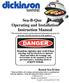 Sea-B-Que Operating and Installation Instruction Manual