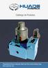 Proportional Electro-Hydraulic Relif and Flow Control Valves,Type PQ10-20/ Huade América 1