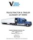 TRUCK/TRACTOR & TRAILER GLOSSARY OF TERMS