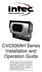CVC500AH Series Installation and Operation Guide