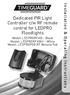 Dedicated PIR Light Controller c/w RF remote control for LEDPRO Floodlights