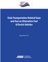 State Transportation Related Taxes and Fees on Alternative-Fuel & Electric Vehicles