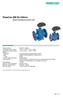 FlowCon SM mm. Dynamic Self Balancing Control Valve SPECIFICATIONS